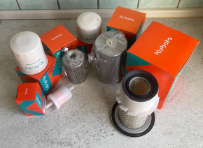 Service Kit Wartungsatz Ölfilter Kraftstofffilter Luft Kubota KX41 KX36 D1105