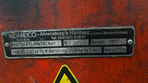 XPA Keilriemen Schmalkeilriemen Romeico Atlantic TC Hebebühne 2 Säulen Hubbühne