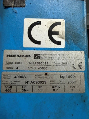 Sicherheitsklinken-Zugmagnet Elektromagnet TT1024VAC für Hofmann 4000S 4 Säulen