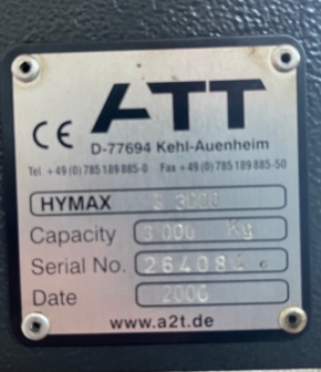 Tragmutter für Nußbaum Hebebühne Typ SMT / ATT / SL 2.25, SL 2.28, SL 2.30 und SL 2.32 (Seilgesteuert) - Hymax S3200 3000/3500 - ATT HYMAX S3200/4000