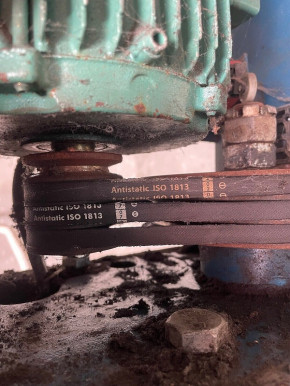 SPZ v-belt, drive belt for Nussbaum lift type ATL 2.25 (lifts with on spindle + one motor)