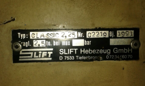 lift pad, rubber pad, rubber plate for Slift Classic 2.25 / IME Carlift (150mm x 17mm)