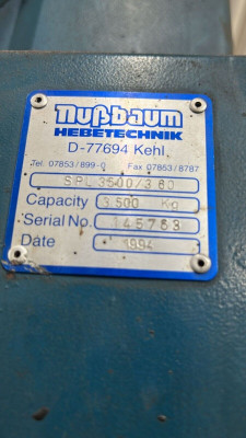 Saugfilter Hydraulikfilter Nußbaum Sprinter Express Mobil Unilift SPL TS TSK