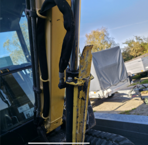 Gleitstück Gleitschiene Schutz guide slide Yanmar SV16 Minibagger 172AYA72080