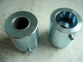 Gleitlagerflansch Adapter Ersatz Spindellager Nußbaum ATL SEL unten mit DU-Lager 20/25