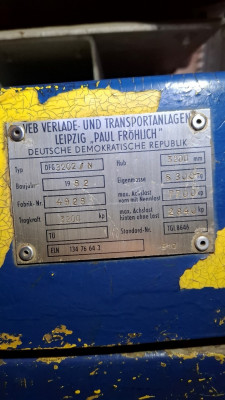 Dichtsatz Hubzylinder HYS-15715 Arbeitszylinder Takraf Gabelstapler VTA DFG 3202