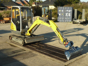 Dachscheibe Glas Kabine Wacker Neuson ET24 Minibagger 1000263523
