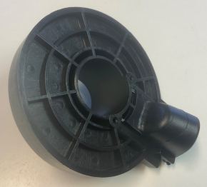 Innenring mit Halter Luftverteiler Drehventil Unterteil Hofmann Monty 3300-20