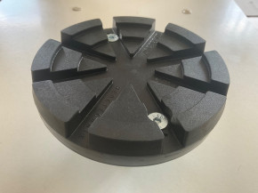 Aufnahmeteller Gummiauflage Vollgummiteller Auflageteller Nußbaum Typ SPL 3000 3500 4000