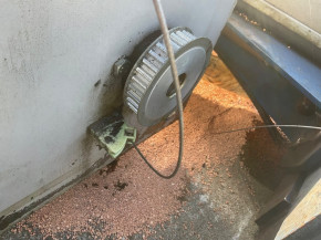 Umlenksegment Def. Element für Steuerseil Zippo Hebebühne Typ u.a. 1501 (für G Seite unten am Kettenkasten)