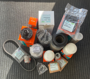 Service Wartungsatz Filterset Ölfilter Kraftstofffilter Kubota KX027-4 KX030-4