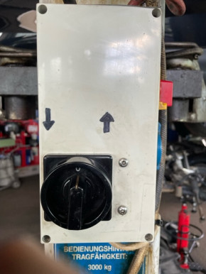 Hauptwendeschalter Nockenschalter Steuerschalter für MWH Consul Hebebühne Typ H 200 H153 H264 Corgi 3512 (mit Seilzug und Bodenbefestigung)