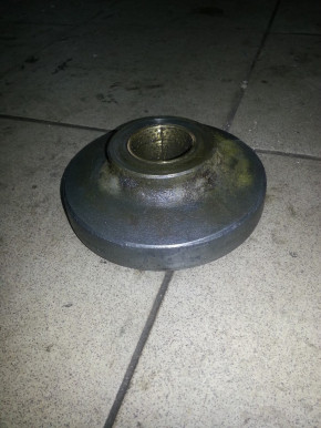 Stützrolle mit Buchse für Romeico Atlantic Hebebühne 140mm