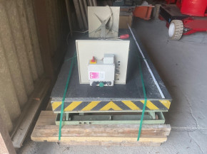 Takraf Scherenhubtisch VEB Hubbühne Hublift GDR Verladerampe HT 630/1