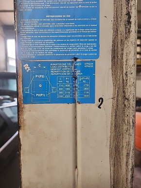 Tragmutter für Ravaglioli RAV / KPX KPN 312A KPN 234 KPN 235 KPN 305 KPN 305 IR KPN 306 KPN 315 (75mm Lang, Rechtsgew., 1 o. 2 Motoren Bühne)
