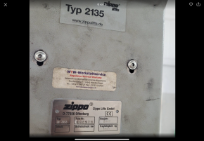 Aufnahmeerhöhung mit Drehteller für Zippo Hebebühne Typ u.a. H383 2135 - H387 2140 - 17er Serie (134mm x  17mm mit Stahlteller)