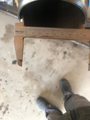 Dichtsatz Dichtung Hubzylinder VEB Fortschritt T174-2 Mobilbagger DDR Baumaschine (Hubzylinder mit 56mm Stange runder Kopf)