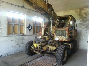 Dichtsatz Dichtung Hubzylinder VEB Fortschritt T174-2 Mobilbagger DDR Baumaschine (Hubzylinder mit 56mm Stange runder Kopf)