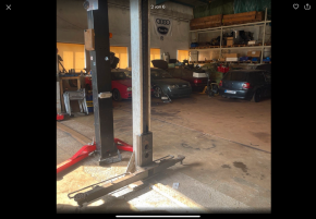 lift pad, rubber pad, rubber plate for Nussbaum Lift Type SL 2,25 ATL 2.25, Eurolift 2500-2, ESL 2.20 und S-Lift (130mm x 28mm)