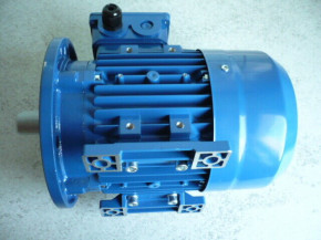 Electric motor 24mm shaft, replacement motor for 1-2 tons VEM VEB Thurm DDR Takraf Scissor lift Lunzenau