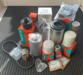 Service Wartungsatz Filterset Ölfilter Kraftstofffilter Kubota KX027-4 KX030-4