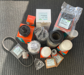 Service Wartungsatz Filterset Ölfilter Kraftstofffilter Kubota KX027-4 KX030-4