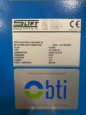Set Hubmutter Tragmutter Hauptmutter Spindelmutter Slift Typ CO 2.40 E3 4.0 - CO 2.50 E3 5.0