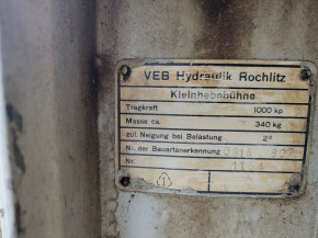 Dichtsatz Merkel 1,5t DDR Takraf Autohebebühnen Lunzenau Scherenbühne VEB (Stange = 65mm Durchmesser)