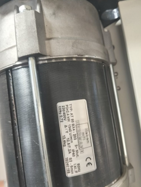 Velyen Lift 4EB1700 2,4 Kw Elektromotor AT80BX-203 Riemenscheibe Spindelantrieb