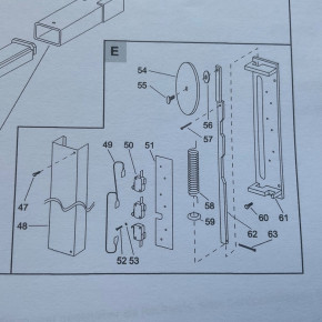Rolle Hofmann MTF 3000 Seilscheibe Umlenkrolle Seilrolle für Steuerseil pulley